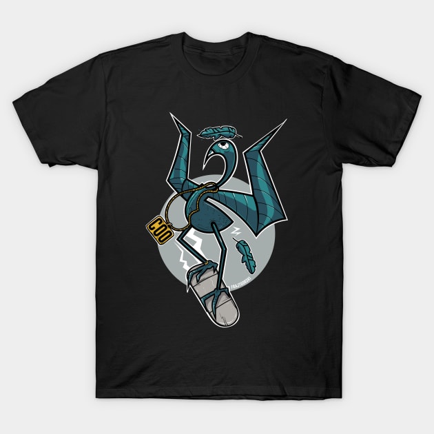 Cool Coo Pigeon T-Shirt by Frajtgorski